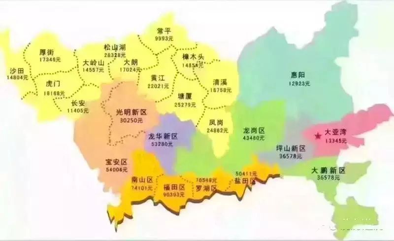 数据也显示出,深圳和东莞的凤岗,塘厦,清溪的联系强度比较大,东部坪山