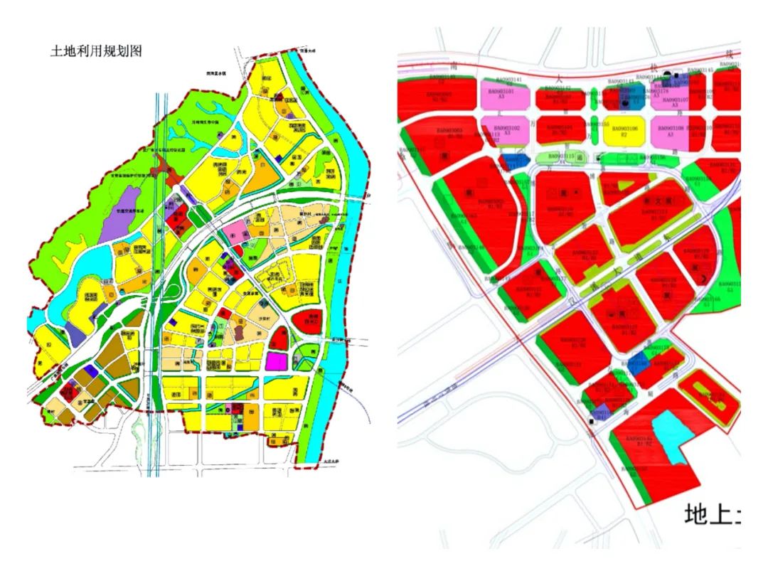 从控规图分析楼市:知识城,万博,金融城,南沙,广钢都在